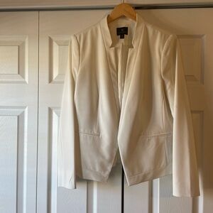Cream suit jacket